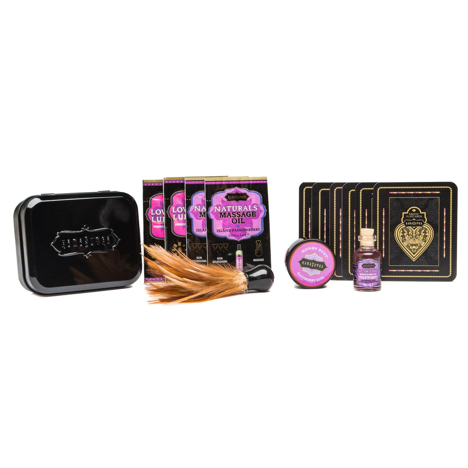 KIT WEEKENDER KAMASUTRA RASPBERRY KISS