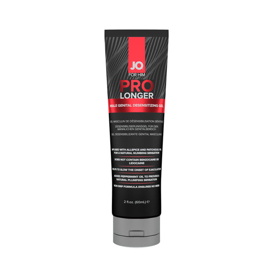 JO PROLONGER GEL LIBRE DE BENZOCAINA 2 OZ 60 ML