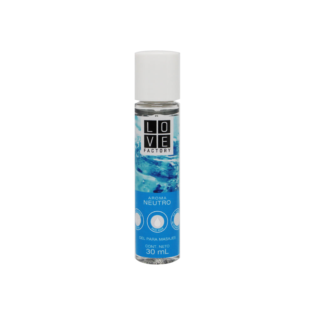 LUBRICANTE BASE AGUA LOVE FACTORY NATURAL 1 OZ