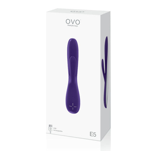 MULTI ORGASMICO OVO E5 RECHARGEABLES VIOLET